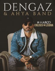 DENGAZ & AHYA BAND - COLISEUS - PACOTE VIP