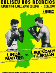RUMBLE IN THE JUNGLE - LINDA MARTINI + THE LEGENDARY TIGERMAN