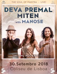 DEVA PREMAL & MITEN WITH MANOSE - THE SOUL OF MANTRA - LIVE!