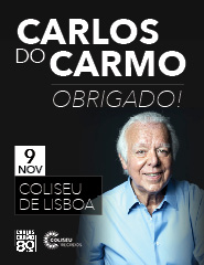CARLOS DO CARMO | OBRIGADO!