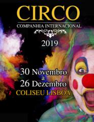 CIRCO DE NATAL COLISEU DE LISBOA 2019