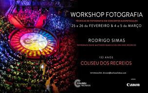 WORKSHOP FOTOGRAFIA | Técnicas de Fotografia em Concertos & Espetáculo