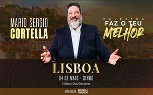 MARIO SERGIO CORTELLA EM LISBOA