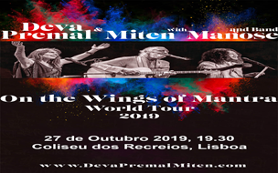 DEVA PREMAL E MITEN | COM MANOSE E BANDA | WORLD TOUR 2019