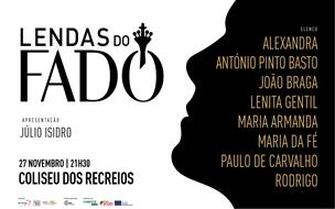 LENDAS DO FADO | APRESENTADO POR DYAM & FADO IN A BOX & VS MANAGEMENT