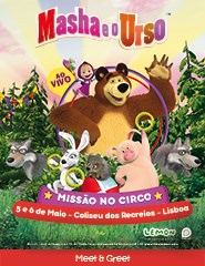 MASHA E O URSO - MEET & GREET