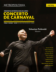 CONCERTO CARNAVAL ORQUESTRA METROPOLITANA DE LISBOA