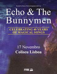 ECHO & THE BUNNYMEN | CELEBRATING 40 YEARS OF MAGICAL SONGS